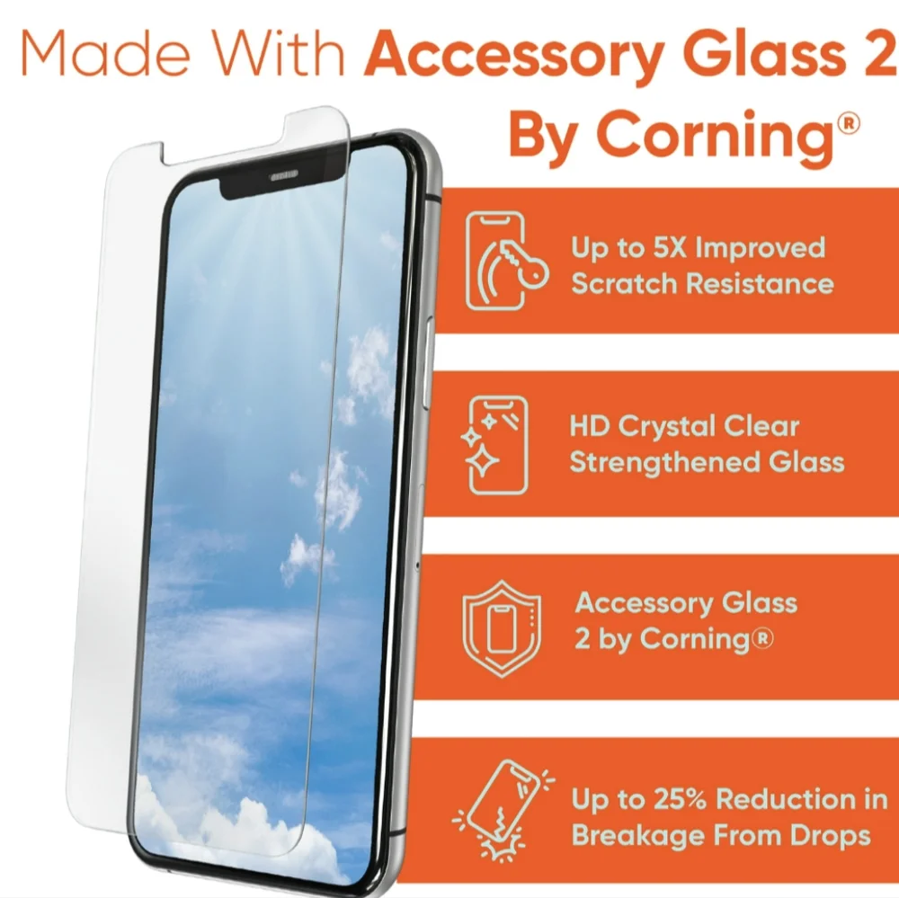 NEW iPhone 11 Pro/XS/X Corning Glass Screen Protector